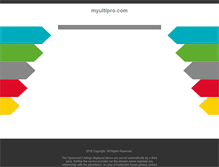 Tablet Screenshot of myultipro.com